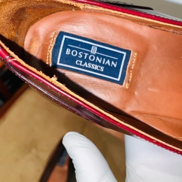 Bostonian Wing Tip Tasseled Brogue Loafers. - Picture 9 of 11